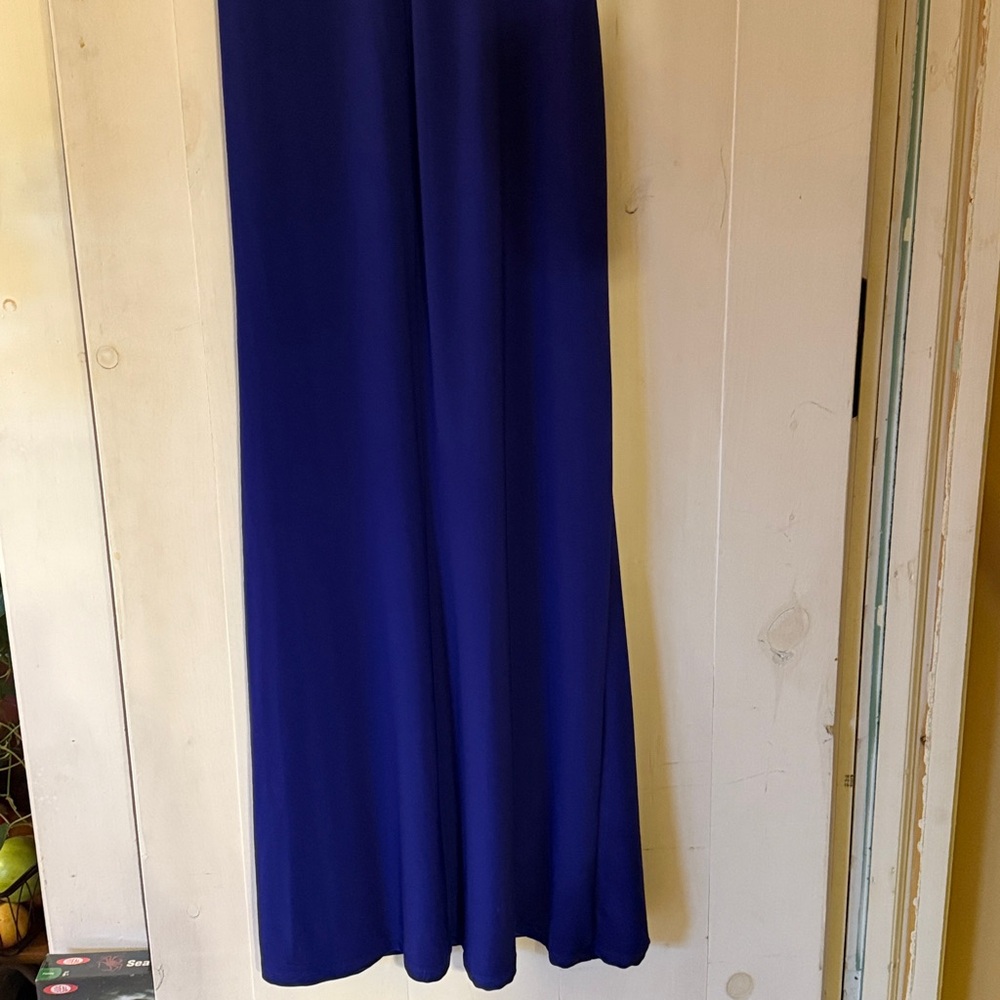 Lauren Ralph Lauren Evening Ruffled Ruched Gown Dress 10 - Picture 7 of 7